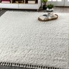 Merida Stacked Grid Shag Area Rug - JONATHAN Y - 4 of 4