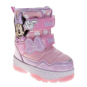 JOSMO Favorite Characters Snow Boots - Sonic the Hedgehog, Minnie Mouse, Frozen Elsa, Spider-Man & Lightning McQueen (Toddler/Little Kids) - 1 of 4