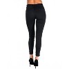 Women's Alessandra Silver Stripe Black Joggers - Venti6 - 2 of 3