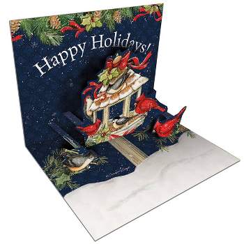 8ct Lang Cardinal Christmas Pop-Up Boxed Holiday Greeting Cards