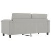 vidaXL 2-seater Sofa Light grey - 4 of 4
