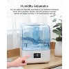 MORENTO 4.5L Humidifier for Bedroom, Cool Mist Humidifiers for Home, Auto Shut-Off - 3 of 4
