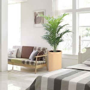 Self Watering Pots, Outdoor Marble Finish Tall Planters with Water Level Monitor, Large Plant Pots for Indoor Plants, Home, Office, Patio - 1 of 4