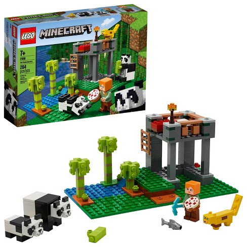Lego Minecraft The Panda Nursery Construction Toy Target