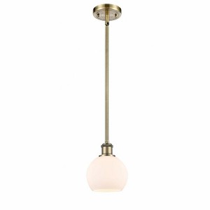 Athens - 1 Light Mini Pendant In Industrial Style-7.88 Inches Tall and 6 Inches Wide - 1 of 1