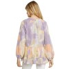 Women's V-Neck Tiered Top - entro - 3 of 4
