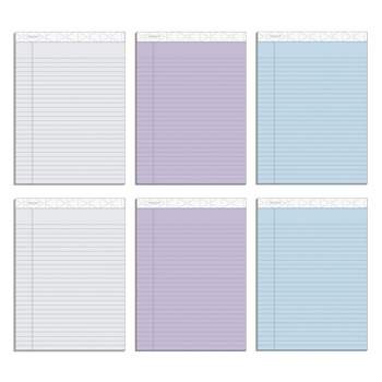 TOPS Legal Notepad, 8.5 x 11.75, Wide Ruled, Canary Yellow, 50 Sheets/Pad,  12 Pads/Pack (TOP 75351)