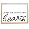 The Lakeside Collection Inspirational Phrases Collection - Grateful Hearts Wall Art - 2 of 4