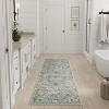 Nourison Washable Decor Vintage Floral Indoor Rug - 2 of 4