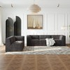 106" Chenille Modular L-Shaped Sectional Sofa, 5-Piece Oversized Floor Couch Set, No Assembly, Free Combination for Living Room & Bedroom - 3 of 4