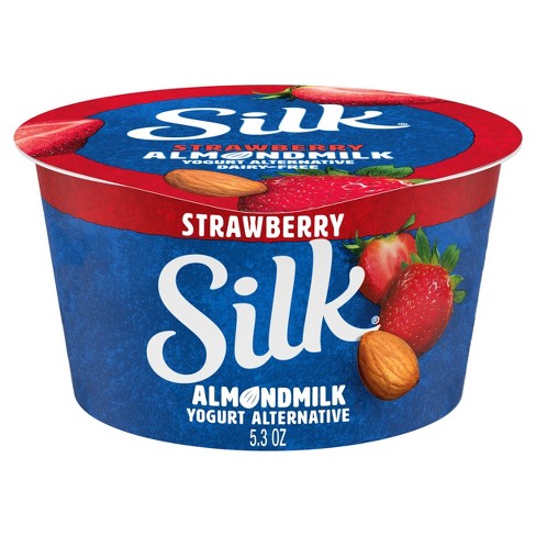 Silk Strawberry Almond Milk Yogurt Alternative - 5.3oz Cup - image 1 of 4