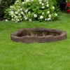 Faux Rock Fiberglass Garden Decorative Water Pond, Sandstone Outdoor Patio Waterfall Pond - 4 of 4