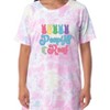 Easter Women's Peepin It Real Peeps Marshmallow Candy Nightgown Pajama Multicolored - image 3 of 4