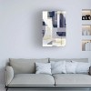 Trademark Fine Art - Lori Dubois Indigo Moon 1 Canvas Art - 2 of 4