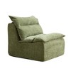 Sapphtopaz Sofa Chair with Upholstered Backrest Comfy Couches for Living Room with Removable Cushion Couch for Apartment,Bedroom - 2 of 4