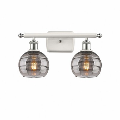 Rochester - 2 Light Bath Vanity In Industrial Style-8.88 Inches Tall and 15.88 Inches Wide