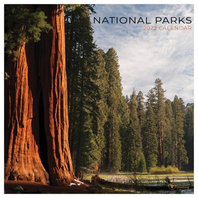 2022 Wall Calendar National Parks - The Time Factory