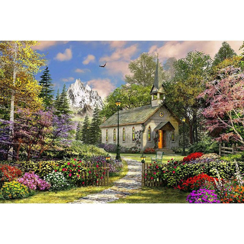 Mountain View Chapel Kids&#39; Jigsaw Puzzle - 36pc, 3 of 5