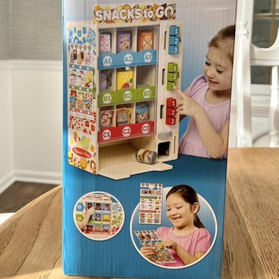 Melissa & Doug Sort, Stock, Select Wooden Vending Machine Play Set : Target