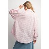 Women's TEXTURED VOILE BUTTON DOWN SHIRT - Easel - 3 of 4