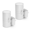 DORESshop 2-Pack 1W Plug-in Night Light with Cylindrical Shade, Wall-Mimic Design, White, Slide Dimmer, 5000K Bright White - 2 of 4