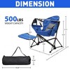 Ainfox Patio Hammock Chair Patio Camping Chair Patio Swing Chair For Indoor Outdoor - 3 of 3
