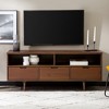 TiramisuBest TV STAND with Walnut for TV & Entertainment Furniture - 3 of 4