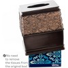 Creative Scents Dublin Brown Tissue Cover - 4 of 4