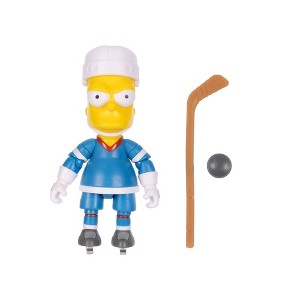 The Simpsons 5'' Hockey Bart with Hockey Stick and Puck Action Figure - 1 of 4