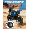 24V Electric Dirt Bike with Rear Wheel Suspension,350w Electric Motorcycle Up to 13.67Mile/h - 4 of 4