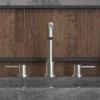 Bathroom Faucet 8 Inch – Widespread Sink Faucet with Smooth Curve Spout, 2 Handles, 3-Hole Mount, Includes CUPC Certified Lines & Pop-Up Drain - 4 of 4