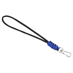 Unique Bargains Braided Wrist Polyester Keychain Wallets Badge Lanyard with Hook - 1 of 4