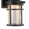 Chloe Lighting Frontier Transitional Led Textured Black Outdoor Wall Sconce 15" Height - 4 of 4