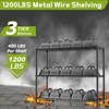 Adjustable Garage Wire Shelving Unit for Kitchen, Laundry Room, Pantry, Warehouse, Basement - 3 of 4