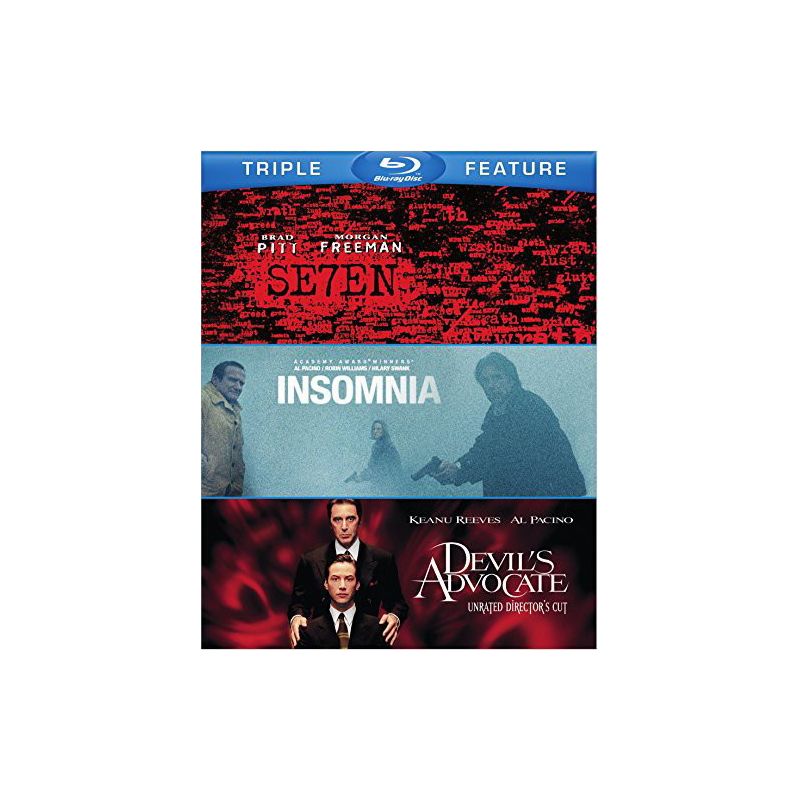 Seven/Devil&#39;s Advocate/Insomnia (Blu-ray), 1 of 2