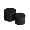 NicBex 2-Piece Stylish Round/Irregular Coffee Table Set,Minimalist Side Table Set,Center Table for Living Room - 2 of 4