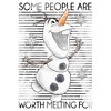 Women's Frozen Worth the Melt T-Shirt - 2 of 4