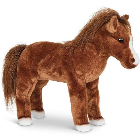 Aurora Mini Flopsie 8 Prancer Honey Palomino Horse Brown Stuffed Animal :  Target