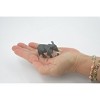 Collectible Wildlife Gifts | Elephant, African, Bull, High Quality, Rubber Animal, Hand Painted, Realistic Toy Model, Gift,   2 1/2"   CH614 BB167 - 2 of 4