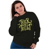 Halloween Season Trick or Treat Sweatshirt for Men or Women Brisco Brands - 4 of 4