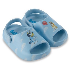 Bluey & Bingo Kids EVA Clog - Molded Open Toe EVA Clog for Boys & Girls Featuring, Bandit, Chilli & Bingo Shoes - 1 of 4