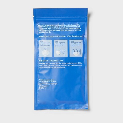 Disposable Face Mask - 10ct - up &#38; up&#8482;