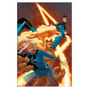 Trends International Marvel Publishing: Fantastic Four - Marvel Knights 4 #9 Framed Wall Poster Prints - 1 of 4