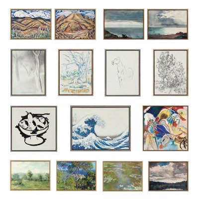 George Inness Landscape Green and Natural Canvas Print