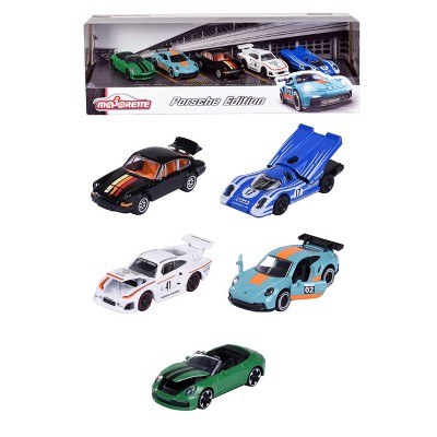 Majorette Porsche Edition Diecast Vehicles - 5pc