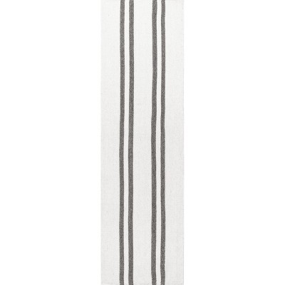Nuloom Elowen Double Striped Wool Area Rug