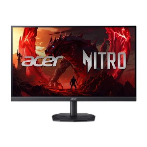Acer Nitro 27" Gaming LCD Monitor - 16:9 250 Nit Speakers HDMI DisplayPort - Black - KGB271U - Manufacturer Refurbished - 1 of 4