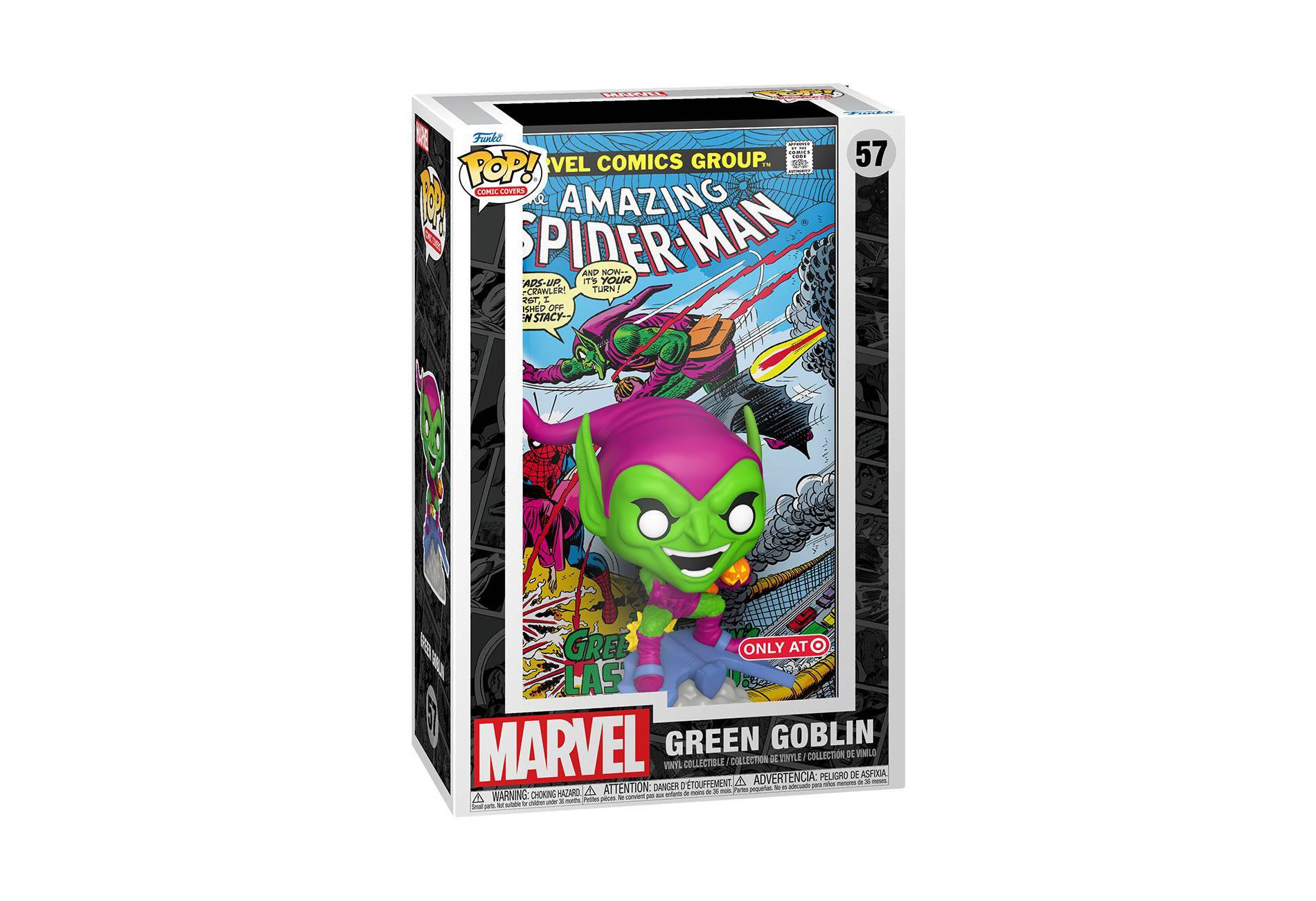 Funko POP! Comic Cover: Marvel The Amazing Spider-Man Green Goblin Vinyl Figure (Target Exclusive)