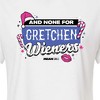 Women's - Mean Girls - None For Gretchen Wieners Cropped Graphic T-Shirt - 2 of 4