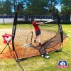 Hit Run Steal Heavy Duty Softball and Baseball Net with Carrying Bag for Batting and Pitching Practice, Outdoor Sports, and Recreation - 4 of 4